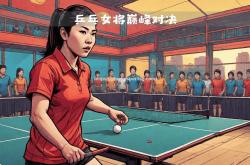 平博-乒乓球女单巅峰对决，运动员斗智斗勇